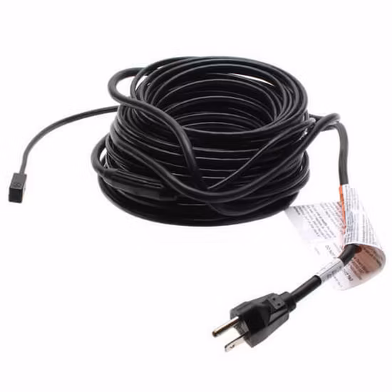 Cable calefactor de 230 V, sistema de calefacción de tuberías, elemento térmico de protección contra heladas, termostatos, radiante, cable calefactor eléctrico autorregulable