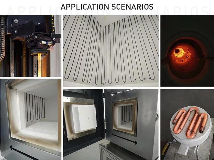 Hot Terminal Bent 90 Degree Molybdenum Disilicide Mosi2 Heating Element, Mosi2 Heating Rod, Mosi2 Heater